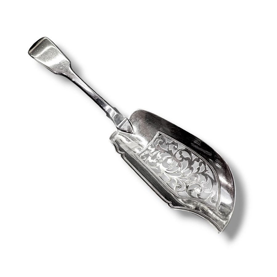 Early Victorian Silver Fish Server