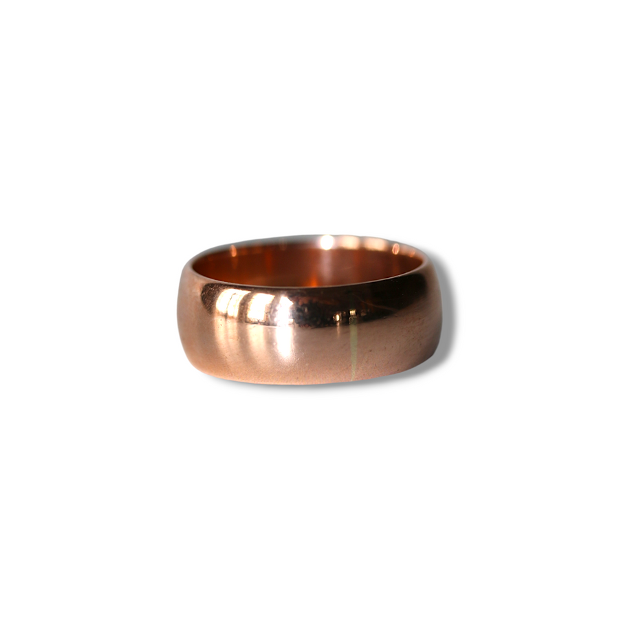 9ct Rose Gold Wedding Band