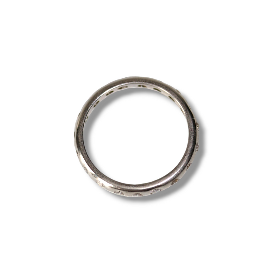 0.70ct Platinum Full Diamond Eternity Ring