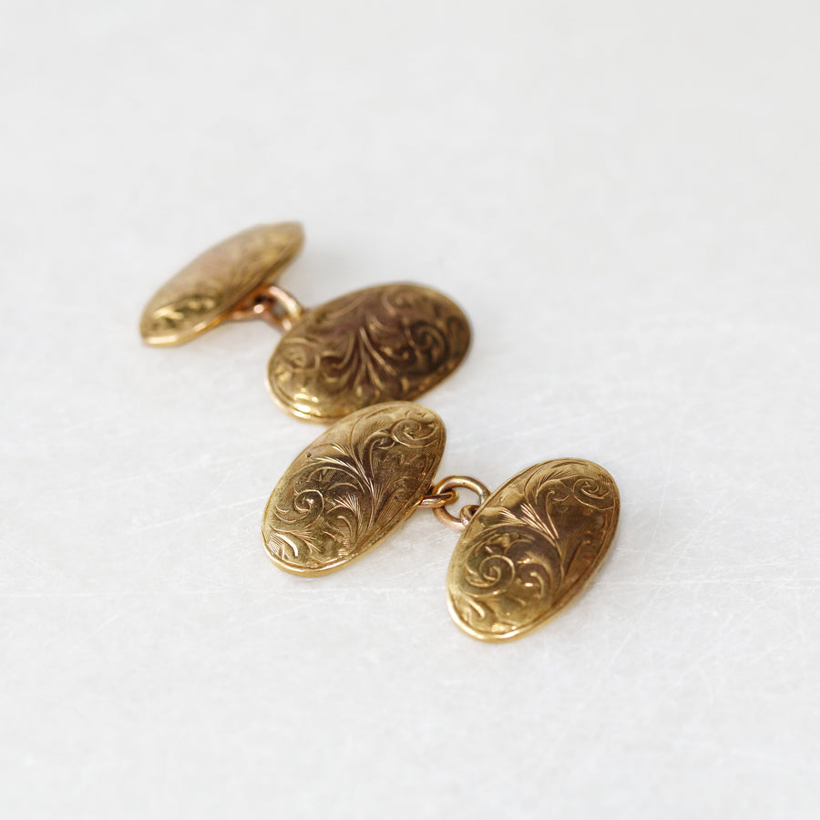 Chester 1918 Patterned Cufflinks