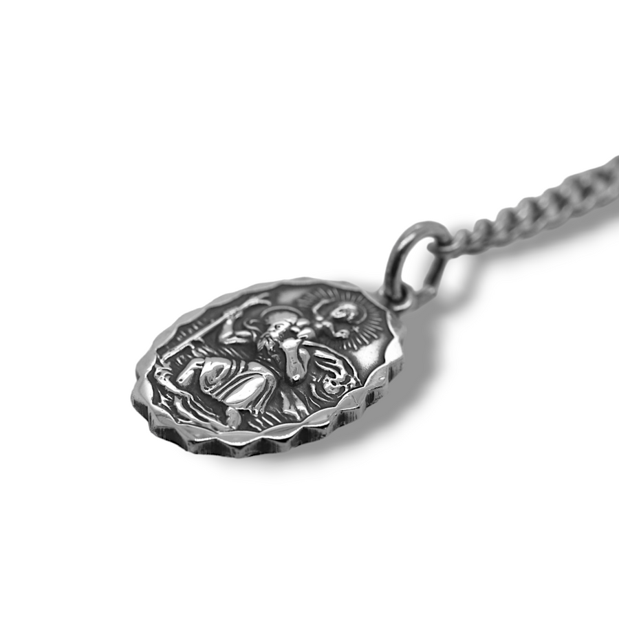 St. Christopher Georg Jensen Silver Keyring