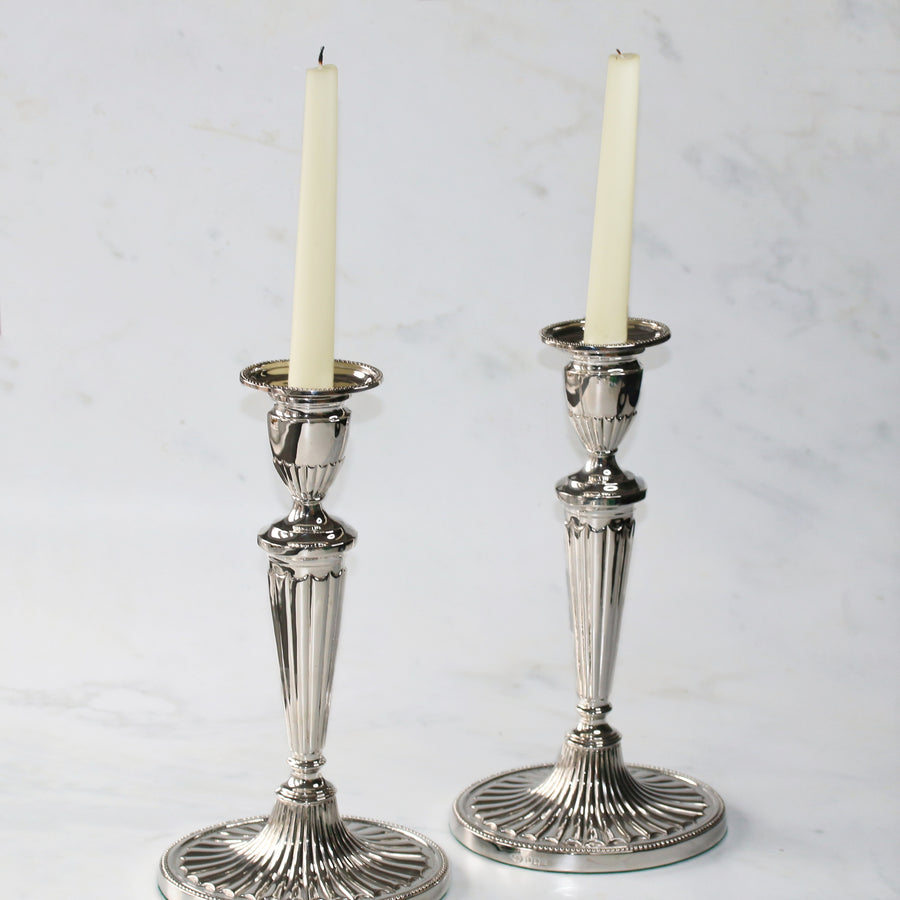 Birmingham 1912 Silver Candle Sticks