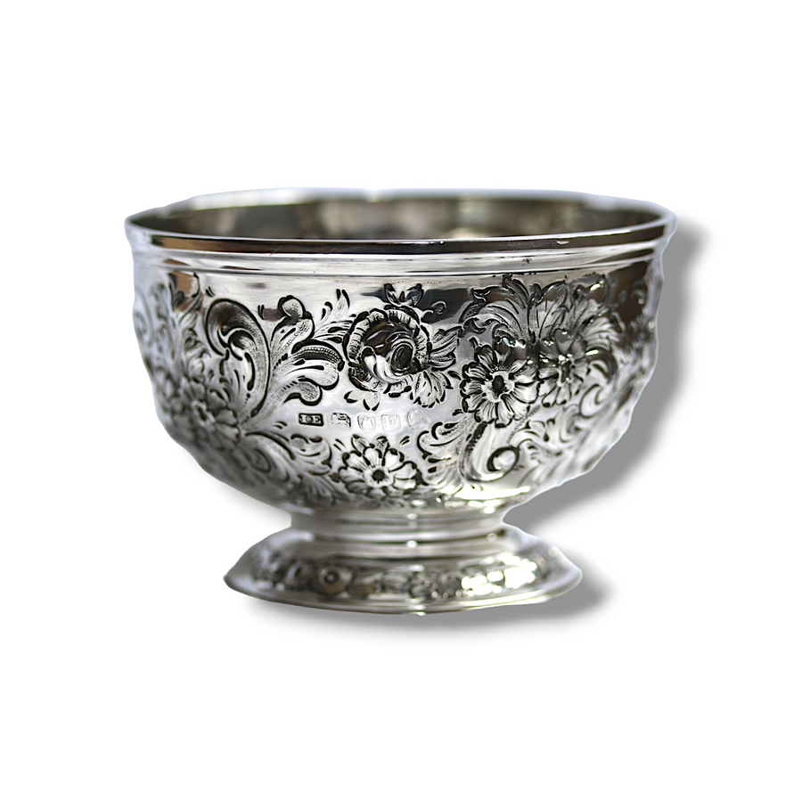 Georgian Silver Pedestal Dish