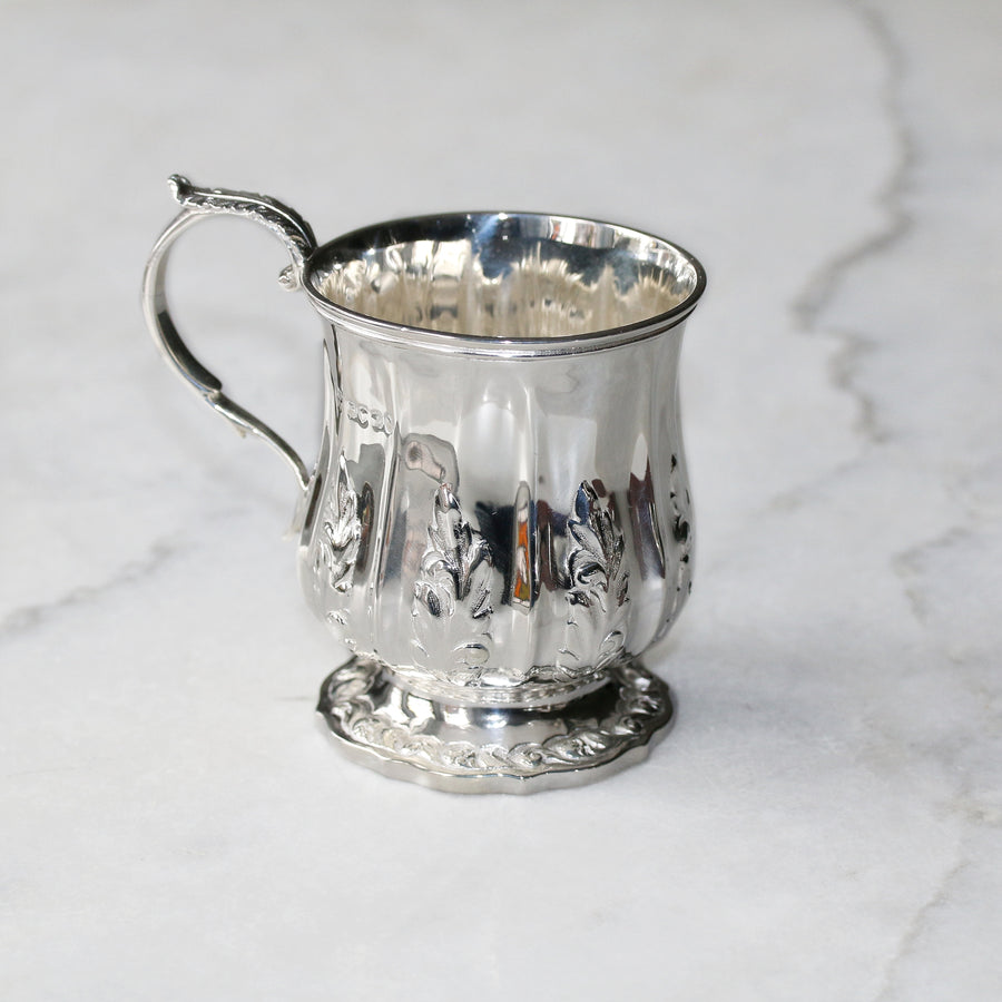 Victorian silver Christening Cup