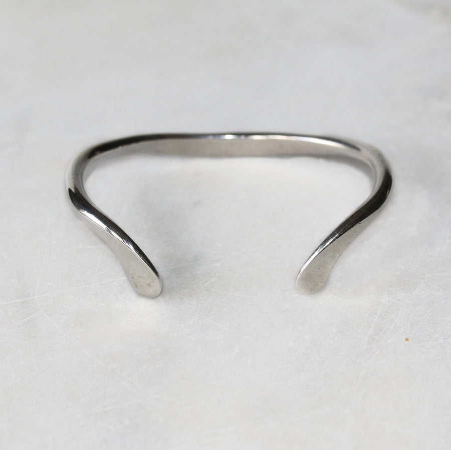 Georg Jensen Sterling Silver Torque Bangle