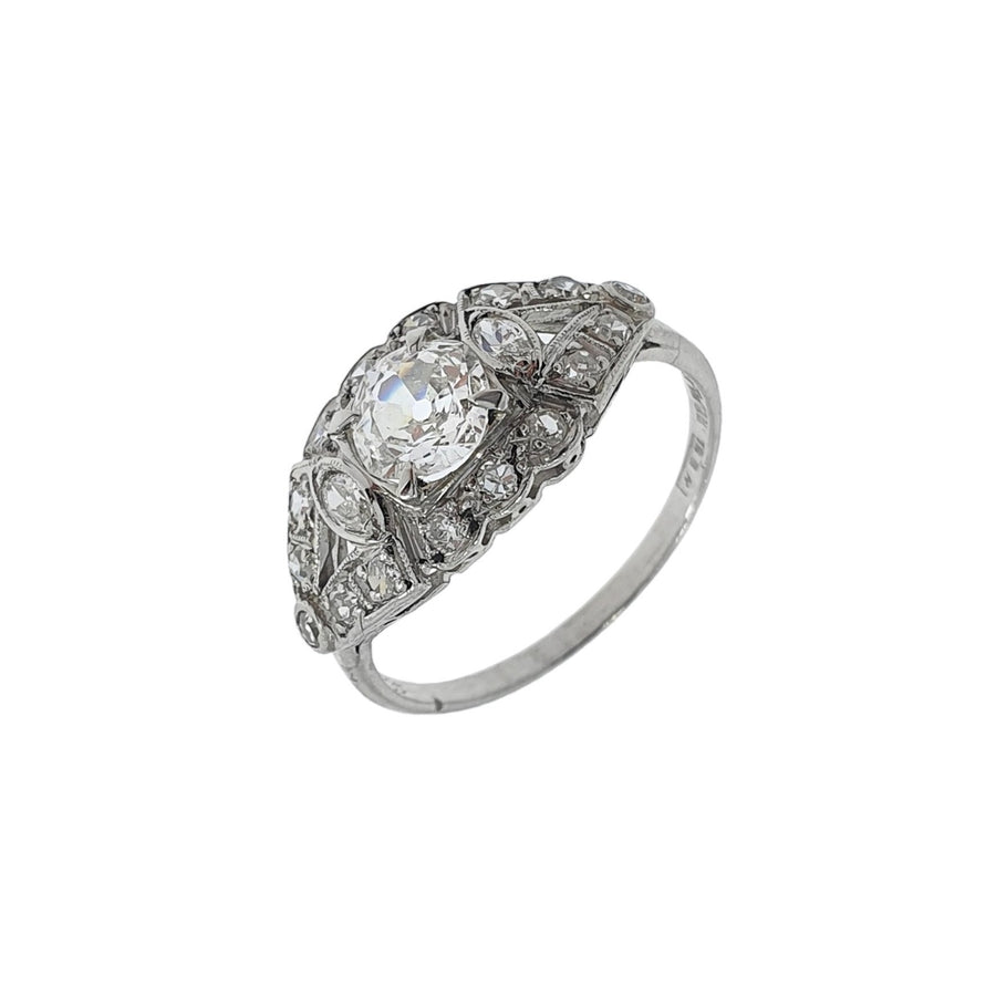 Edwardian Diamond Cluster Ring
