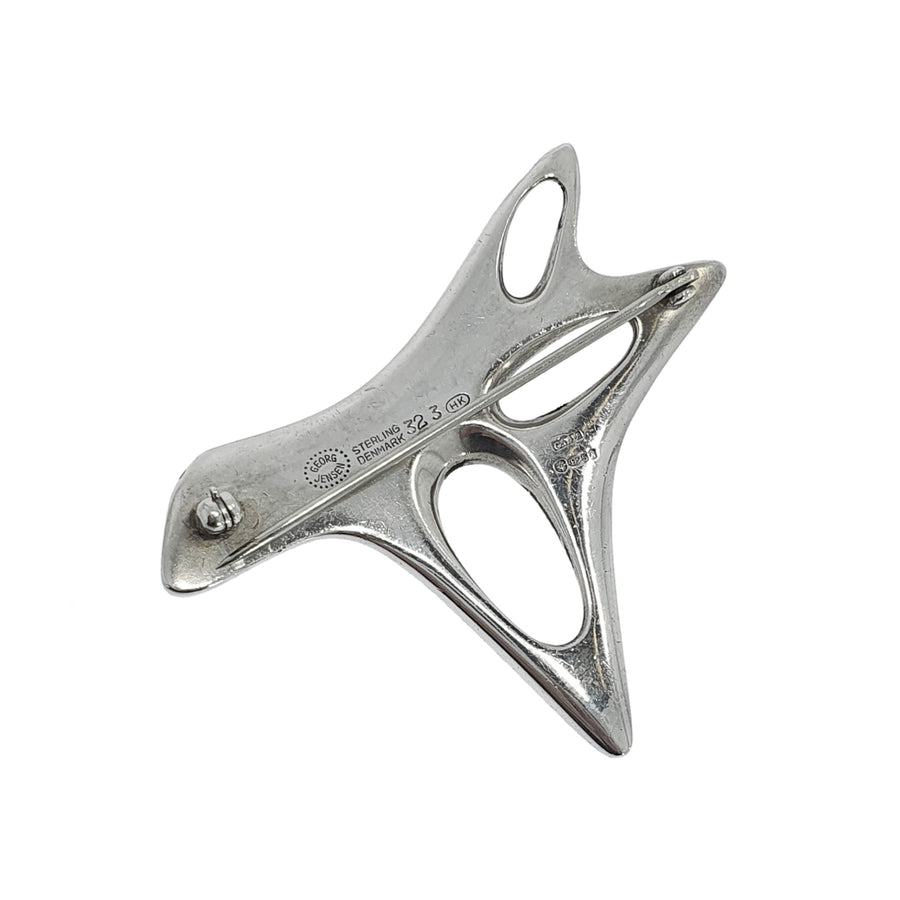Georg Jensen Silver Brooch #323