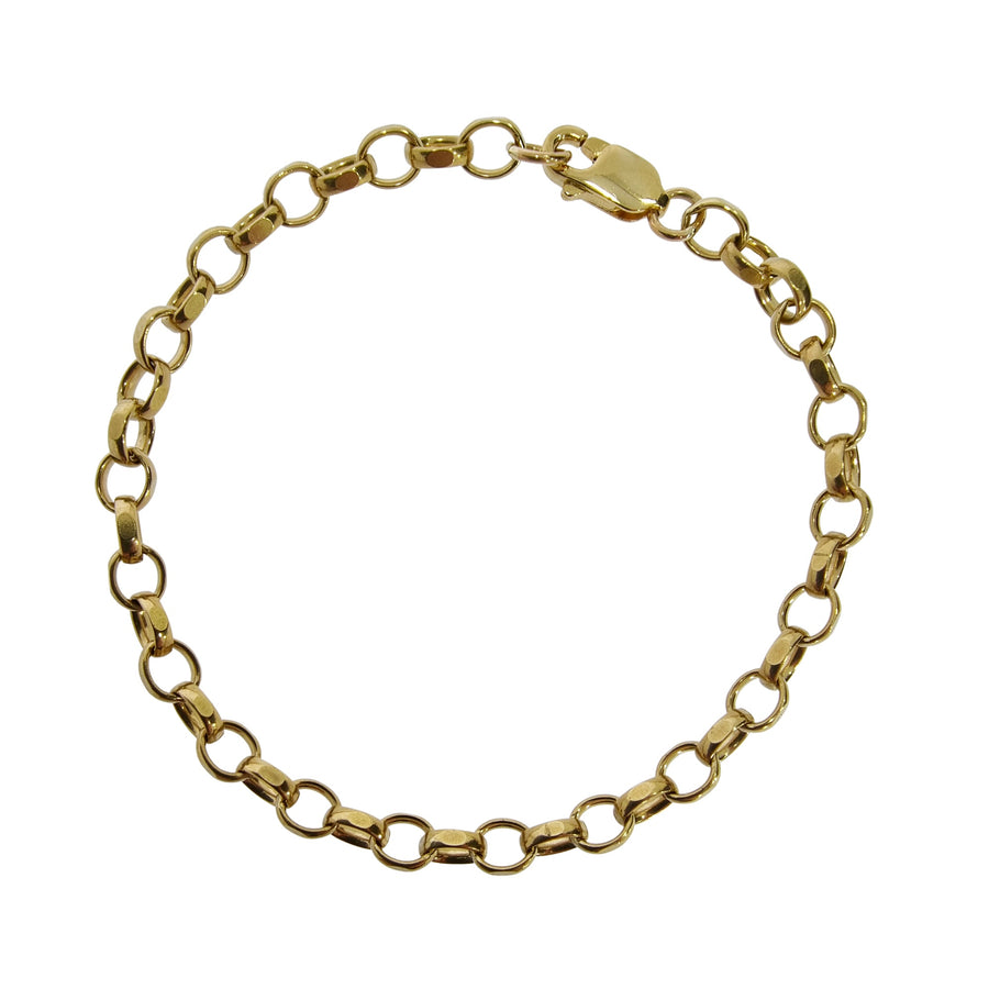 9ct Gold Belcher Bracelet