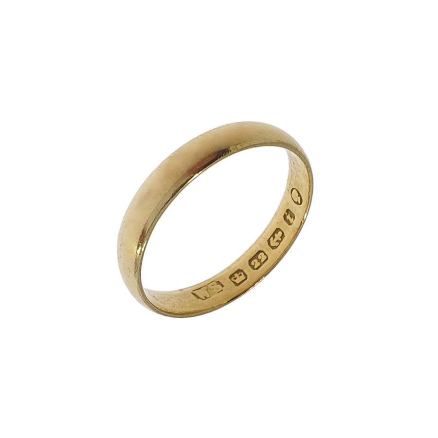 Antique 22ct Gold Wedding Band