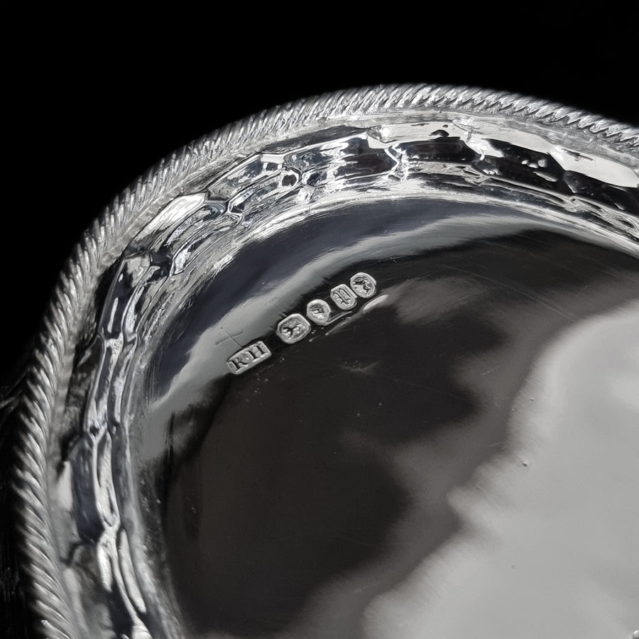London 1850 Sterling Silver Basket