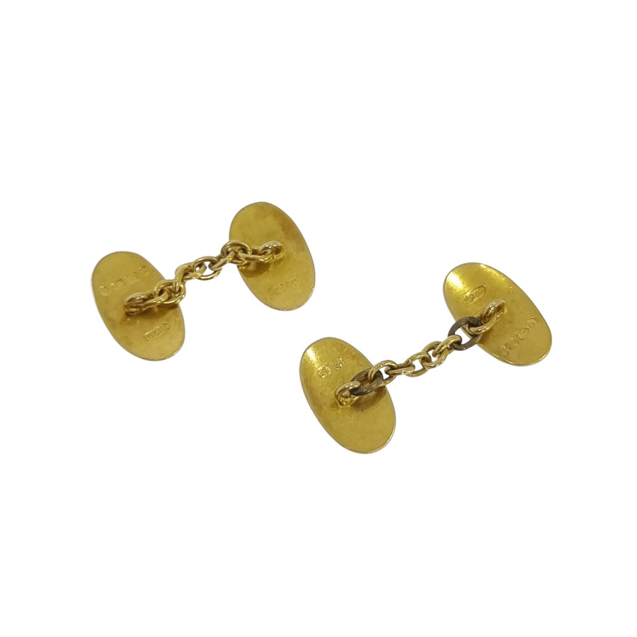 18ct Gold Chester Hallmark Dress Set