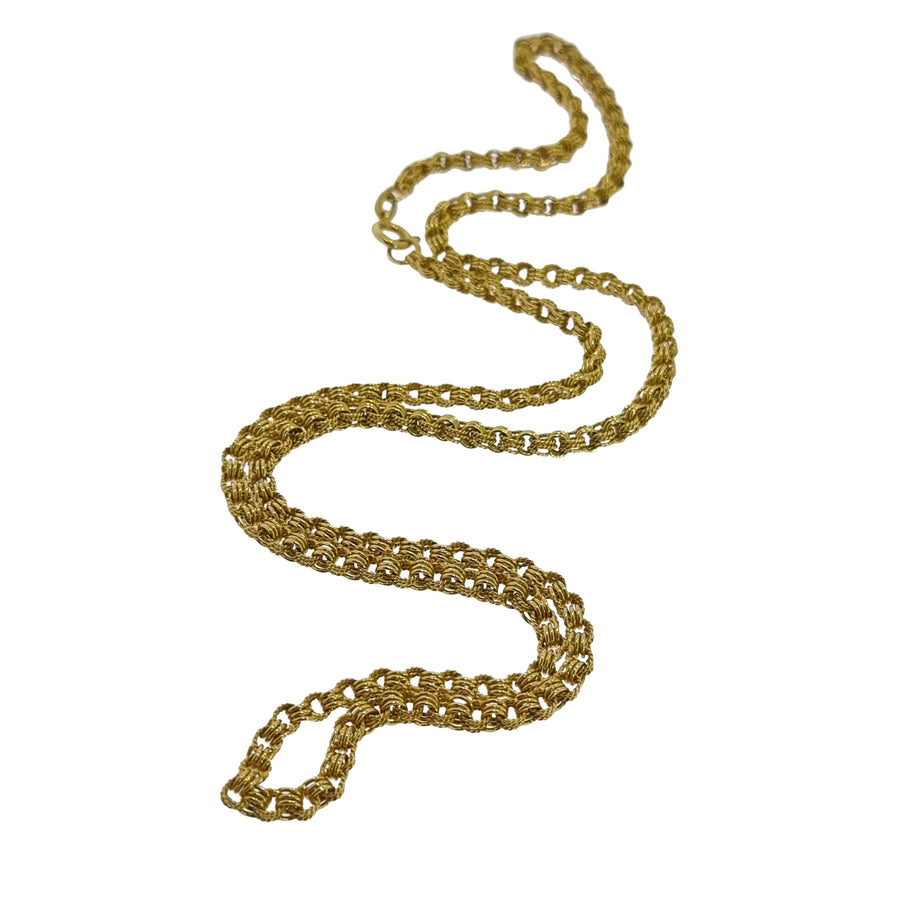 18ct Gold Fancy Belcher Chain