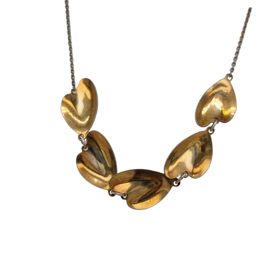 White Enamel Necklace