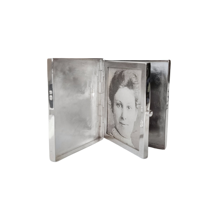 Silver Pocket Photo Frame