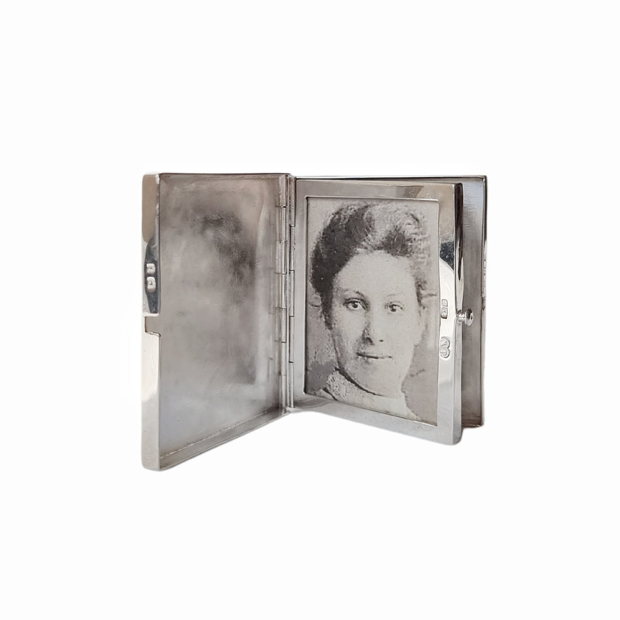 Silver Pocket Photo Frame