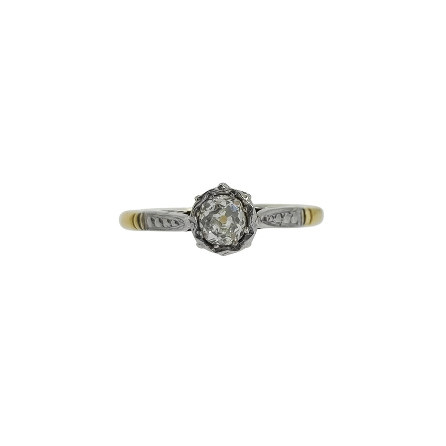 1920s Solitaire Diamond Ring