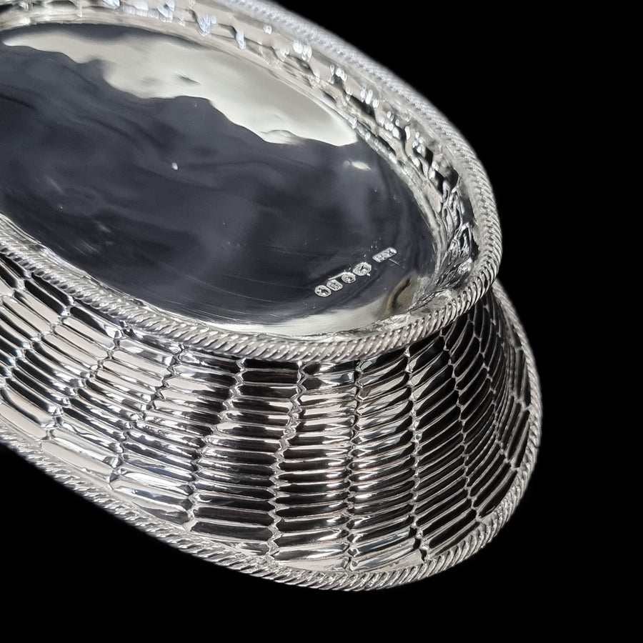 London 1850 Sterling Silver Basket