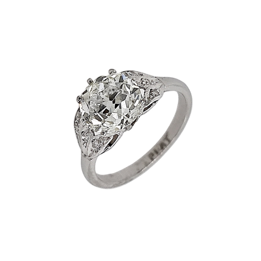 1.86ct Old European Cut Diamond Ring