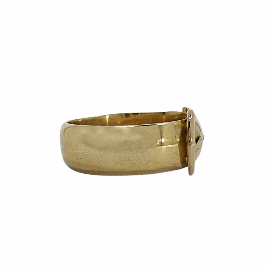 18ct Diamond Buckle Ring