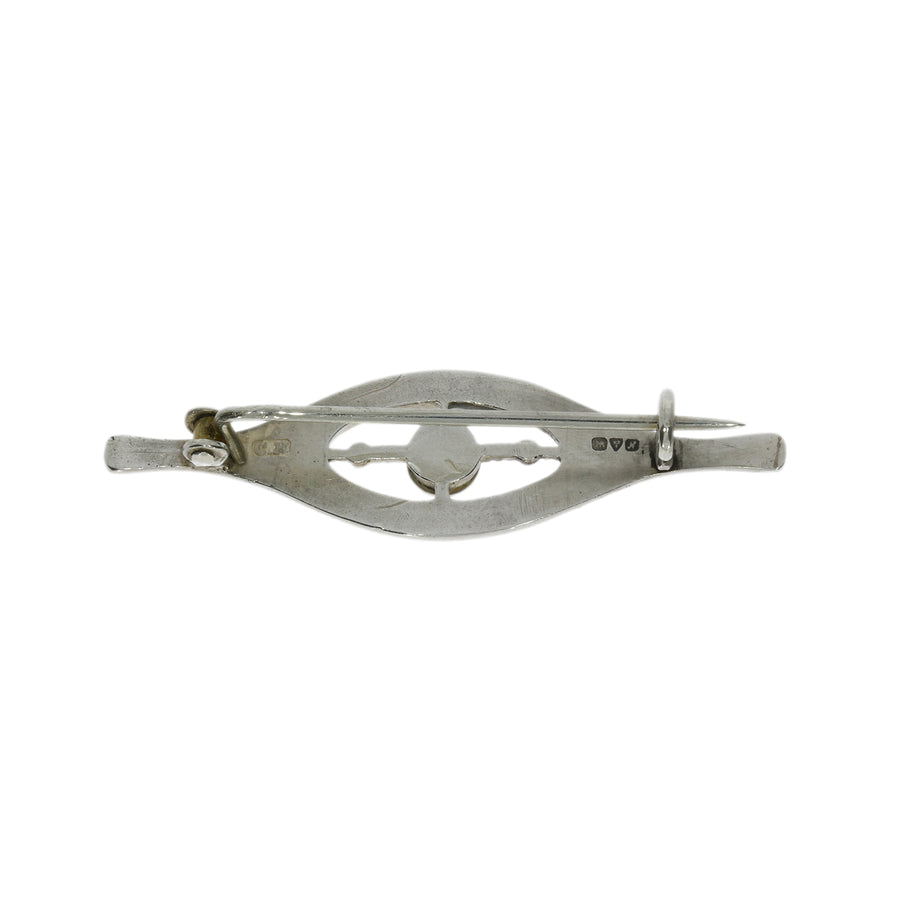 Silver Charles Horner Brooch