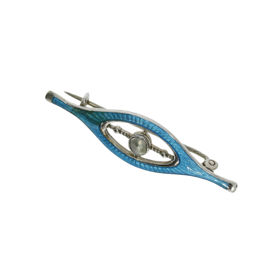 Silver Charles Horner Brooch