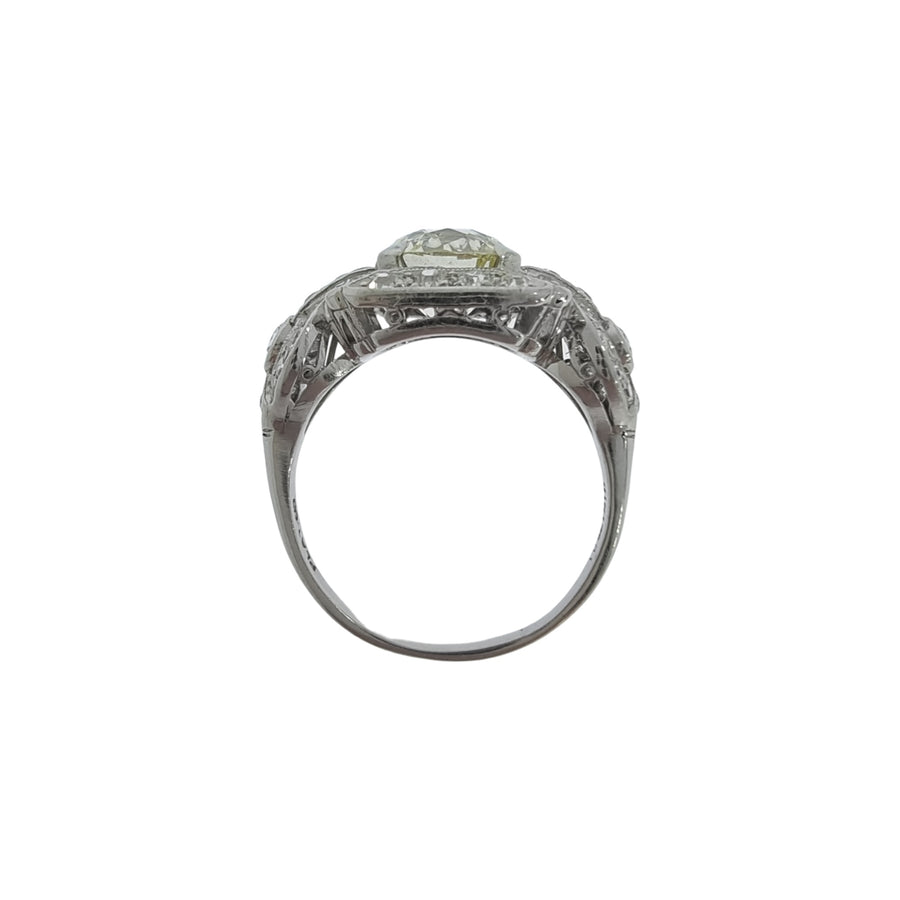 2.12ct Art-Deco Diamond Ring