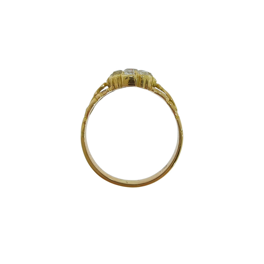 0.50ct Antique Diamond Cluster Ring