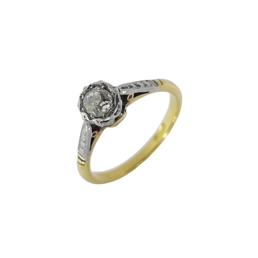 1920s Solitaire Diamond Ring