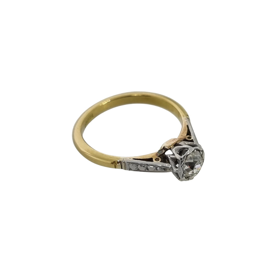 1920s Solitaire Diamond Ring
