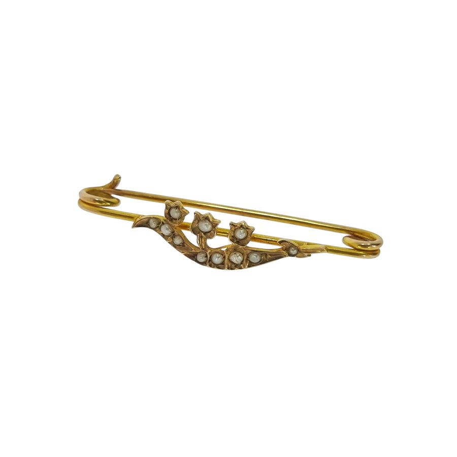 Seed Pearl Brooch By Murrle Bennett
