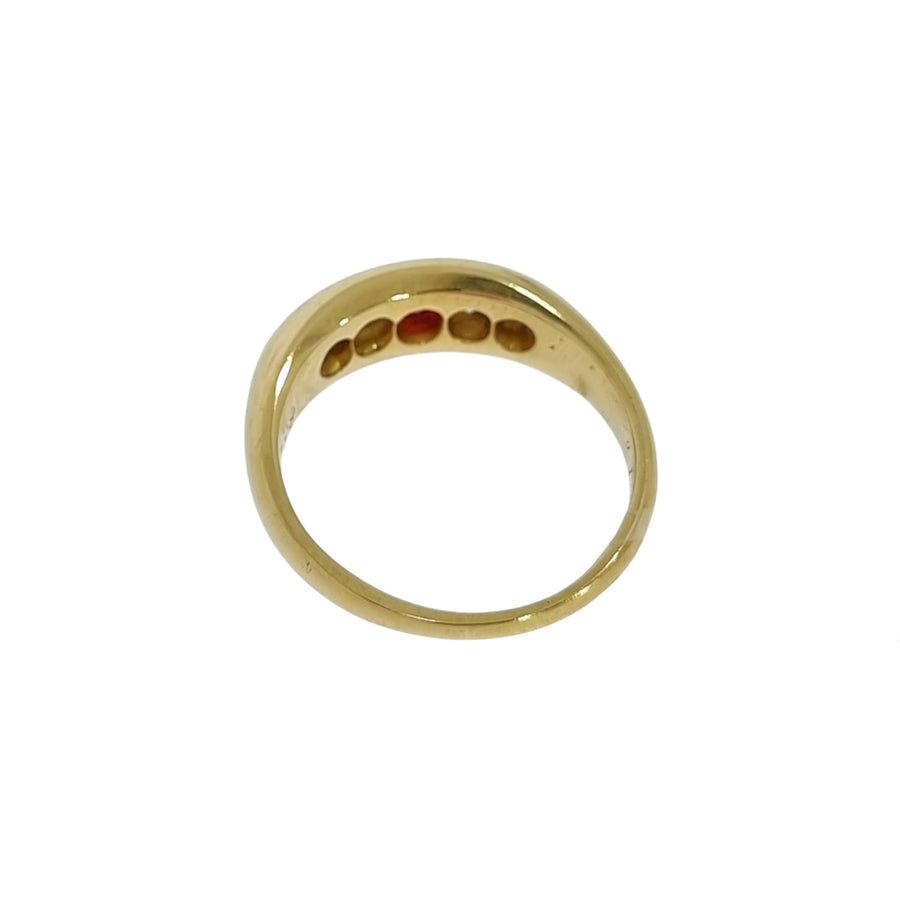 Antique Ruby & Diamond Ring