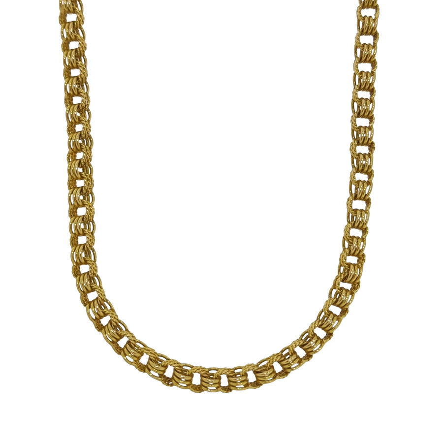 18ct Gold Fancy Belcher Chain